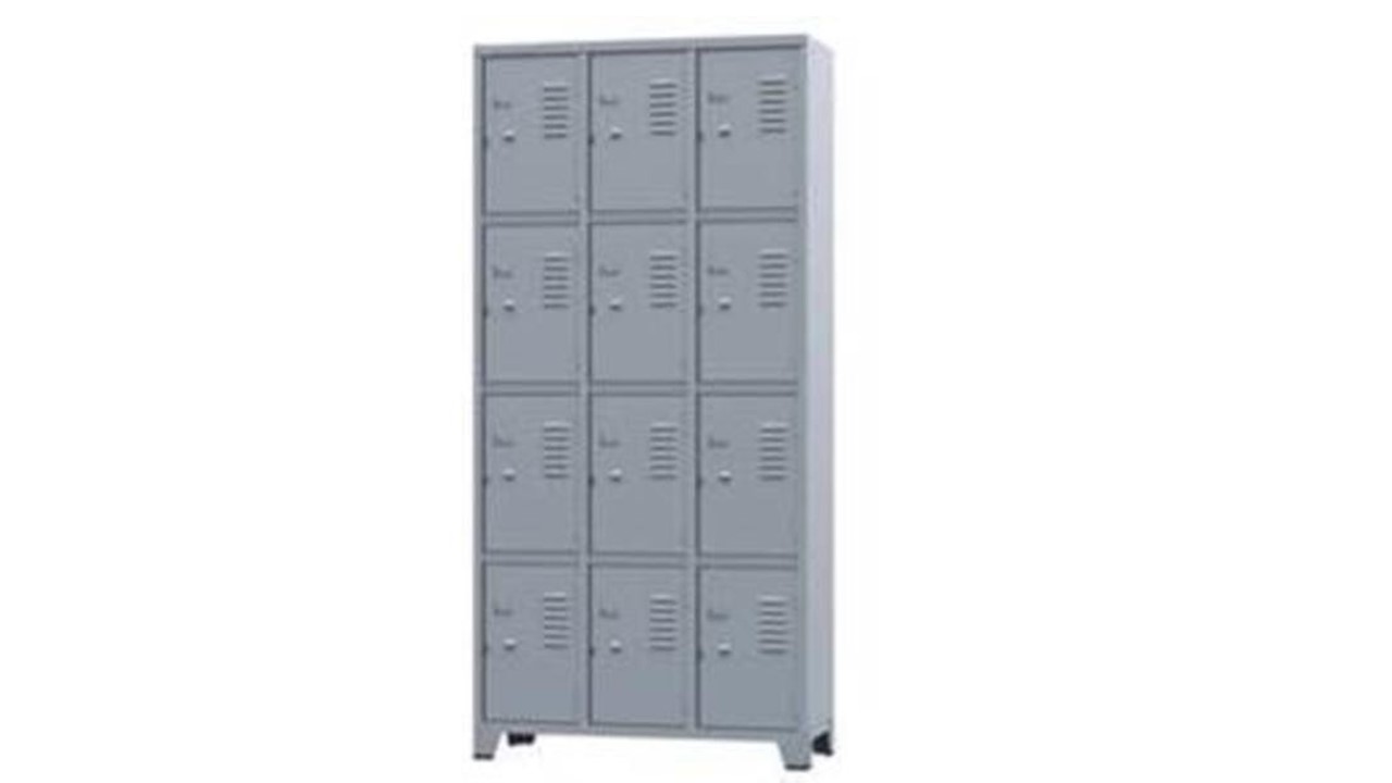 Armários de Aço/Vestiário de Aço 12 Portas Pequenas Locker