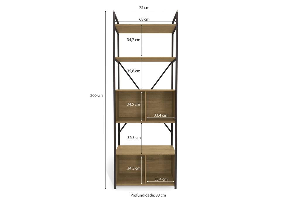 Estante INDUS Nichos - Imagem 3